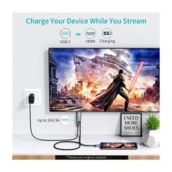 Кабель мультимедийный Choetech USB-C to HDMI M 1.8m 4K60Hz Фото 1