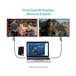 Кабель мультимедийный Choetech USB-C to HDMI M 1.8m 4K60Hz Фото 4