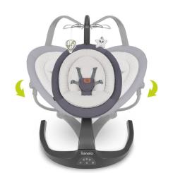 Кресло-качалка Lionelo Rina grey concrete Фото 4