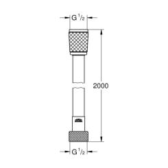 Шланг для душа Grohe 27173002 Фото 1