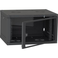 Шкаф настенный Ipcom 6U, 600*450, RAL9005 Фото 1