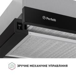 Вытяжка кухонная Perfelli TL 502 BL LED Фото 4