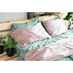 Простынь Ardesto Mix&Match сатин 240х260 см шалфей Фото 10
