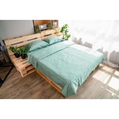 Простынь Ardesto Mix&Match сатин 240х260 см шалфей Фото 7