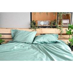 Простынь Ardesto Mix&Match сатин 240х260 см шалфей Фото 8