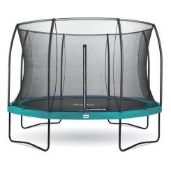 Батут Salta Comfort Edition круглий 396 см Зелений Фото