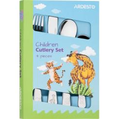 Набор столовых приборов Ardesto Animals 4 предмета Фото 6