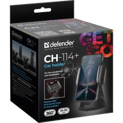 Универсальный автодержатель Defender CH-114+ 50-90 мм, на панель Фото 9