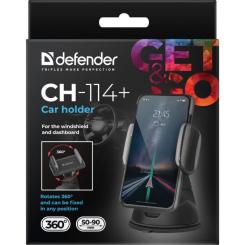 Универсальный автодержатель Defender CH-114+ 50-90 мм, на панель Фото 8