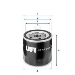 Фильтр масляный UFI 23.416.00 Фото