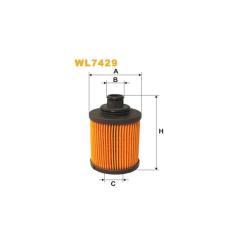Фильтр масляный Wixfiltron WL7429 Фото