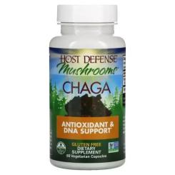 Травы Fungi Perfecti Чага, Chaga, 60 вегетаріанських капсул Фото