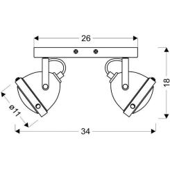 Спот Candellux 92-71071 FRODO Фото 3