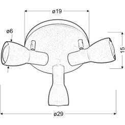 Спот Candellux 98-52414 PICARDO Фото 3
