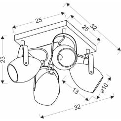 Спот Candellux 98-83128 Anica Фото 2