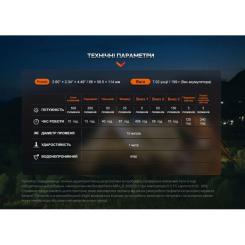 Фонарь Fenix кемпінговий CL26R Pro Мармуровий Білий Фото 8