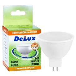 Лампочка Delux JCDR 5Вт 4100K 220В GU5.3 Фото 2