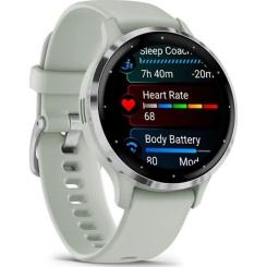 Смарт-часы Garmin Venu 3S, Sage Gray + Passivated, GPS Фото 2