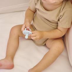 Пустышка MinikOiOi Binkee 0+ ортодонтическая силиконовая (Mellow Yell Фото 3