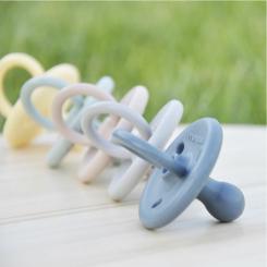 Пустышка MinikOiOi Binkee 0+ ортодонтическая силиконовая (Mellow Yell Фото 4