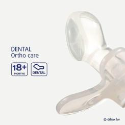 Пустышка Difrax Dental, 18+ мес Фото 1
