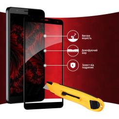 Стекло защитное Intaleo Full Glue ZTE Blade A31 Plus Фото 3