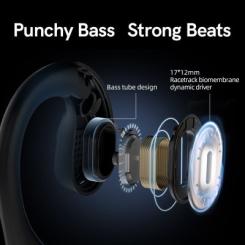 Наушники QCY Crossky Link T22 Midnight Black Фото 9