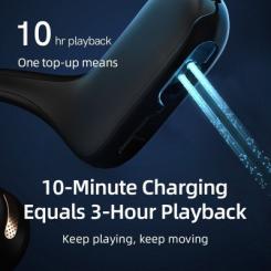 Наушники QCY Crossky Link T22 Midnight Black Фото 11