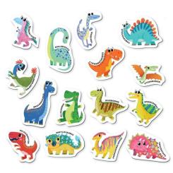 Пазл DoDo Набір магнітів Динозаврики Фото 2