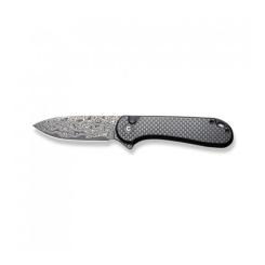 Нож Civivi Button Lock Elementum II Damascus Carbon Фото 3