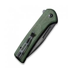 Нож Civivi Conspirator Darkwash Green Micarta Фото 4