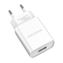 Зарядное устройство BOROFONE BA20A Sharp charger White Фото 1