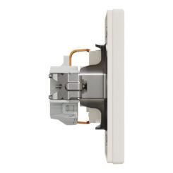 Розетка Schneider Electric ASFORA со штор. крем Фото 2