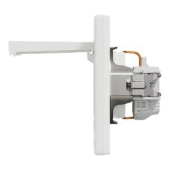 Розетка Schneider Electric ASFORA з кришкою, біла Фото 3