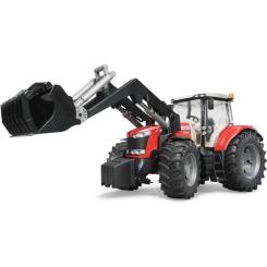Спецтехника Bruder Massey Ferguson 7624 з переднім навантажувачем 1:1 Фото 9