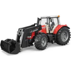 Спецтехника Bruder Massey Ferguson 7624 з переднім навантажувачем 1:1 Фото