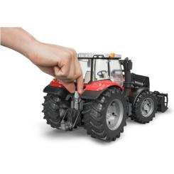 Спецтехника Bruder Massey Ferguson 7624 з переднім навантажувачем 1:1 Фото 2