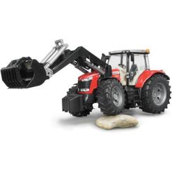 Спецтехника Bruder Massey Ferguson 7624 з переднім навантажувачем 1:1 Фото 4