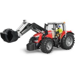 Спецтехника Bruder Massey Ferguson 7624 з переднім навантажувачем 1:1 Фото 6