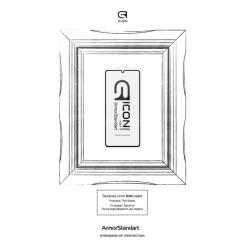Стекло защитное Armorstandart Icon Samsung A05 (A055) Black Фото 2