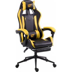 Кресло игровое GT Racer X-2323 Black/Yellow Фото 1