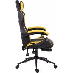 Кресло игровое GT Racer X-2323 Black/Yellow Фото 2
