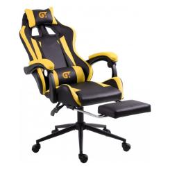 Кресло игровое GT Racer X-2323 Black/Yellow Фото 3