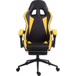 Кресло игровое GT Racer X-2323 Black/Yellow Фото 4