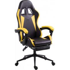Кресло игровое GT Racer X-2323 Black/Yellow Фото 5