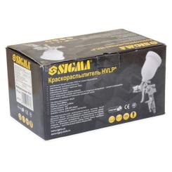 Краскопульт Sigma HVLP 1.3мм (хром) верхний бак, (пласт) Фото 9