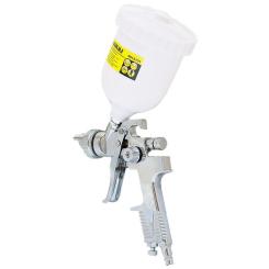 Краскопульт Sigma HVLP 1.3мм (хром) верхний бак, (пласт) Фото 2