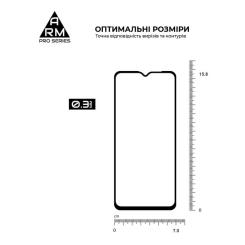 Стекло защитное Armorstandart Pro Nokia C22 / C32 Black Фото 2