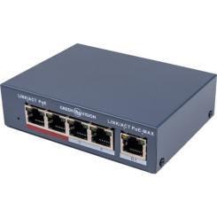 Коммутатор сетевой Greenvision GV-017-AI-4+1P Фото