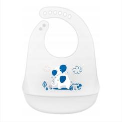 Нагрудничек Akuku силиконовый слон Фото